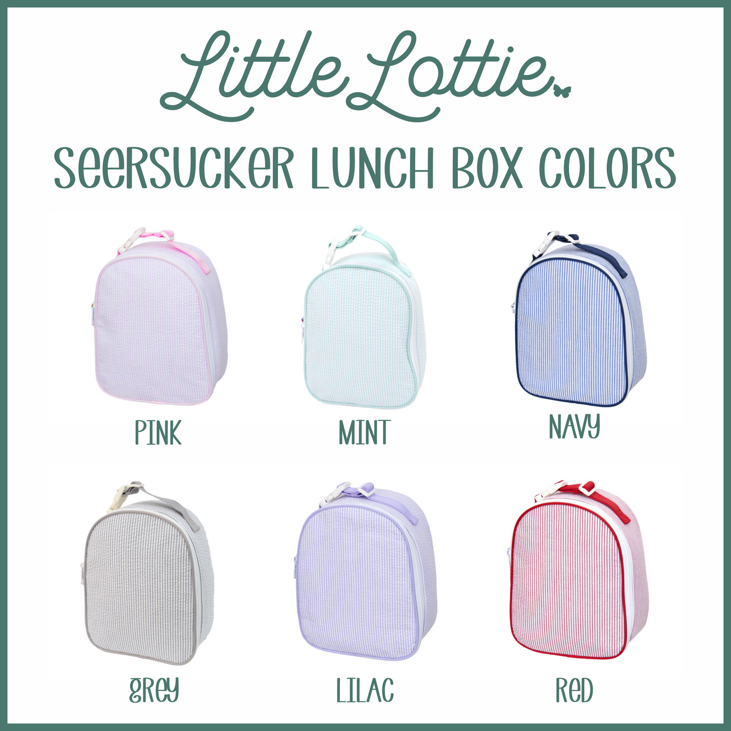 Seersucker Lunch Box