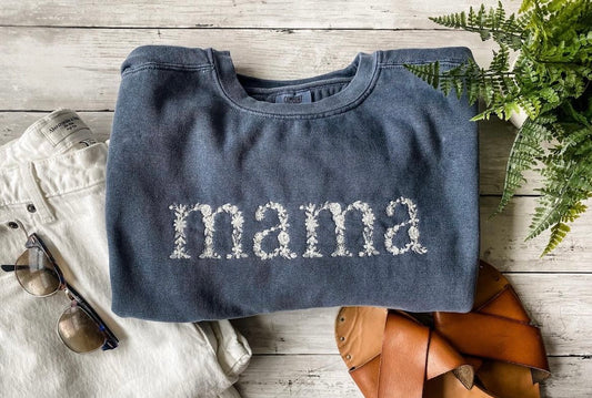 Mama Floral Sweatshirt